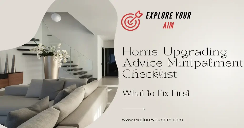 home upgrading advice mintpalment